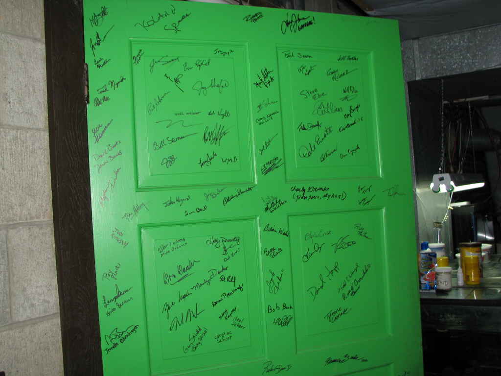 Signature Door at All Oddball Aquatics